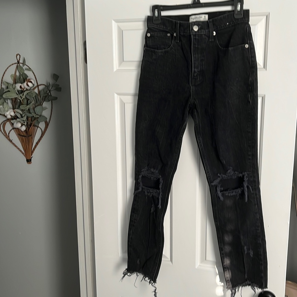 Abercrombie mom jeans size 26